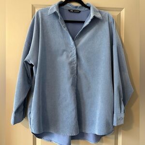 Zara blue shirt